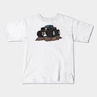 truck f150 offroad style black Kids T-Shirt